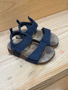 Carters Navy Blue Sandals Baby Boy Size 6